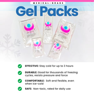 Extra Pack of Therapy Grade Gel Packs For The Icekap Cool Cap -  NO ADDITIONAL SHIPPING CHARGE WITH THE PURCHASE OF AN ICEKAP!